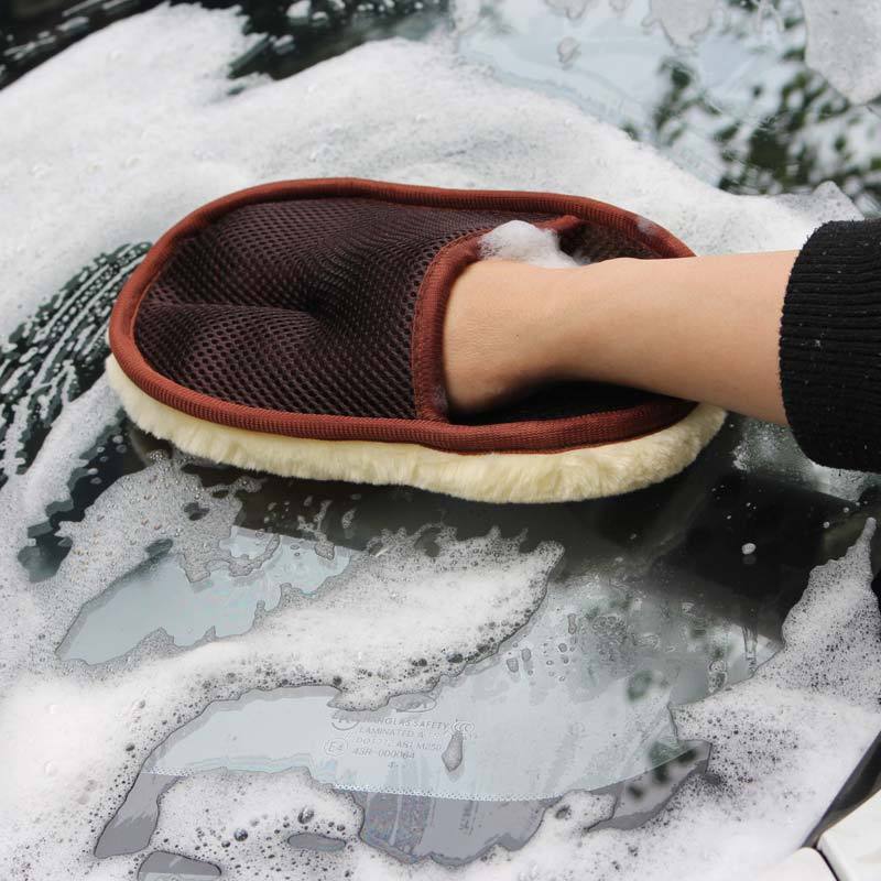 soft hair cleaning gloves