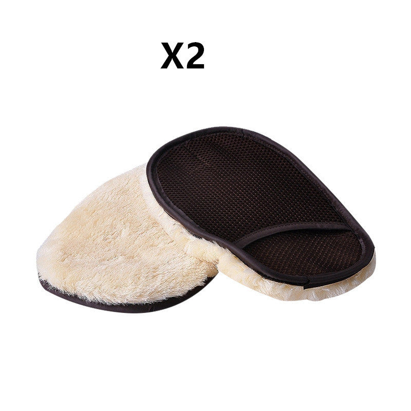 soft hair cleaning gloves