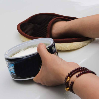soft hair  cleaning gloves